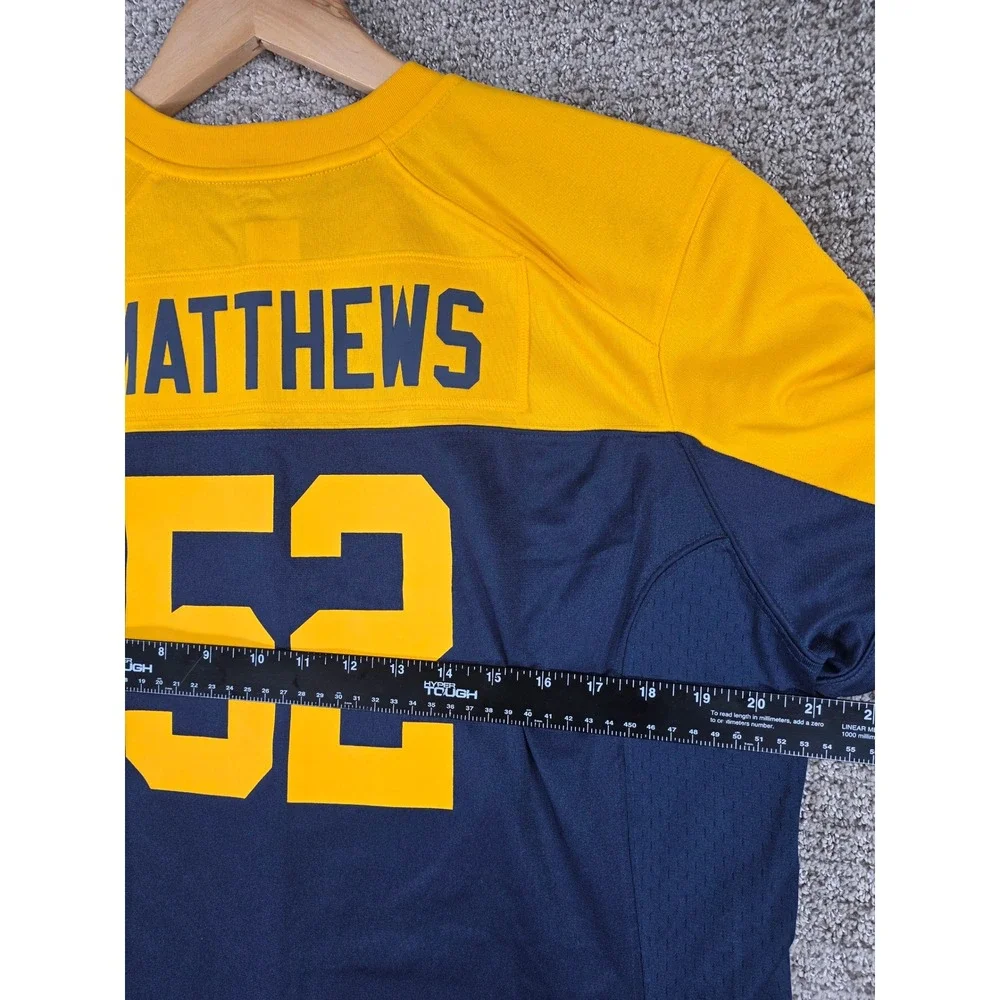 Alternate Nike Green Bay Packers‎ Clay Matthews Womens Jersey XL Blue On Field